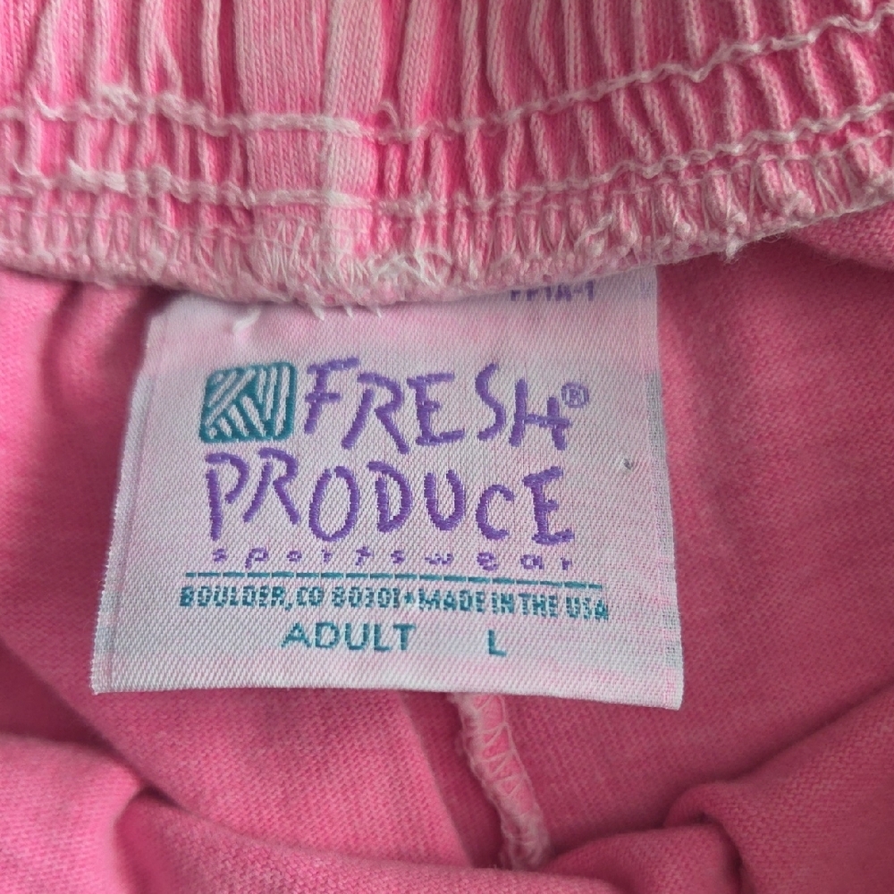 Vintage Fresh Produce Pink Graphic T-Shirt and Shorts Set - Picture 5 of 6